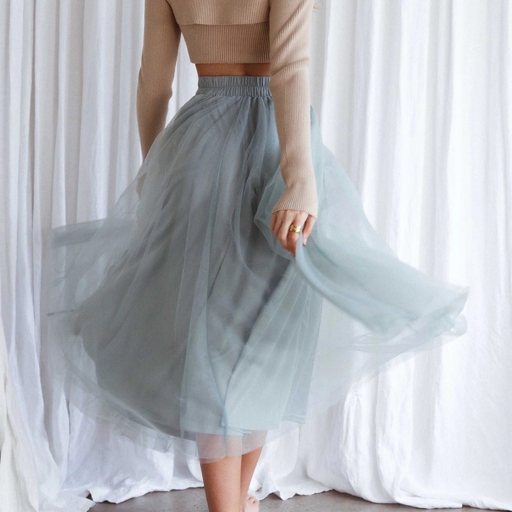 Sage skirt